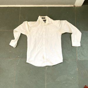 White Buttondown Nautica Dress Shirt